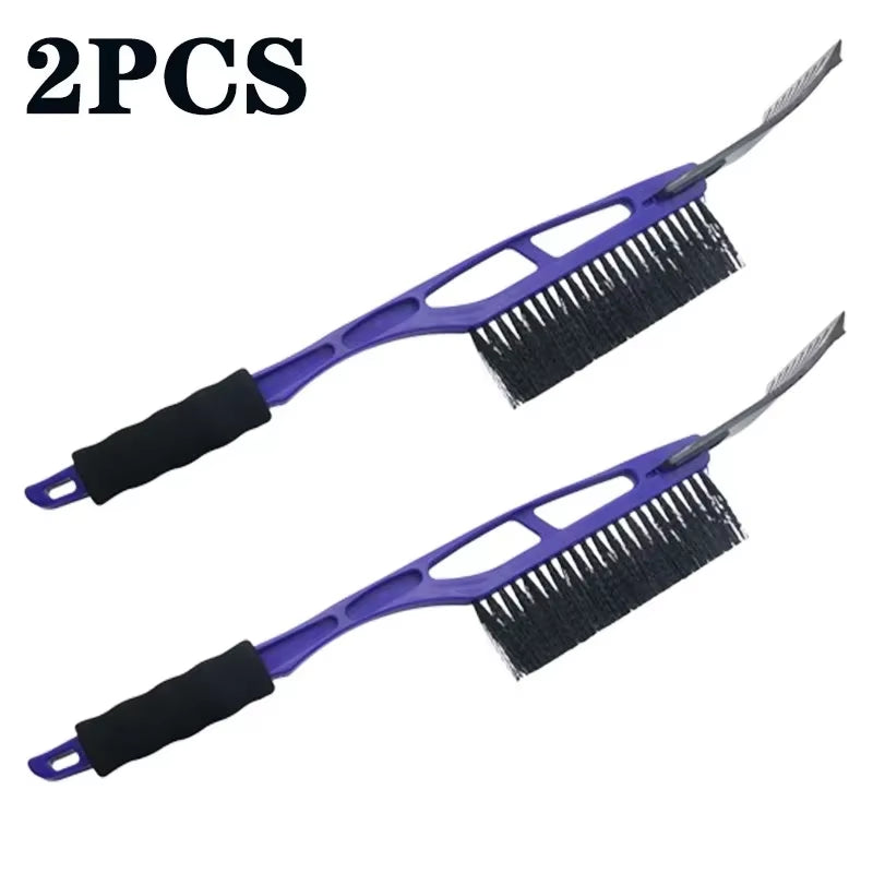 Snow Removal Shovel for Automobile Multi-Function Two-In-One Ice Removal Shovel Scraping Snow Shovel Winter Snow Removal Tools