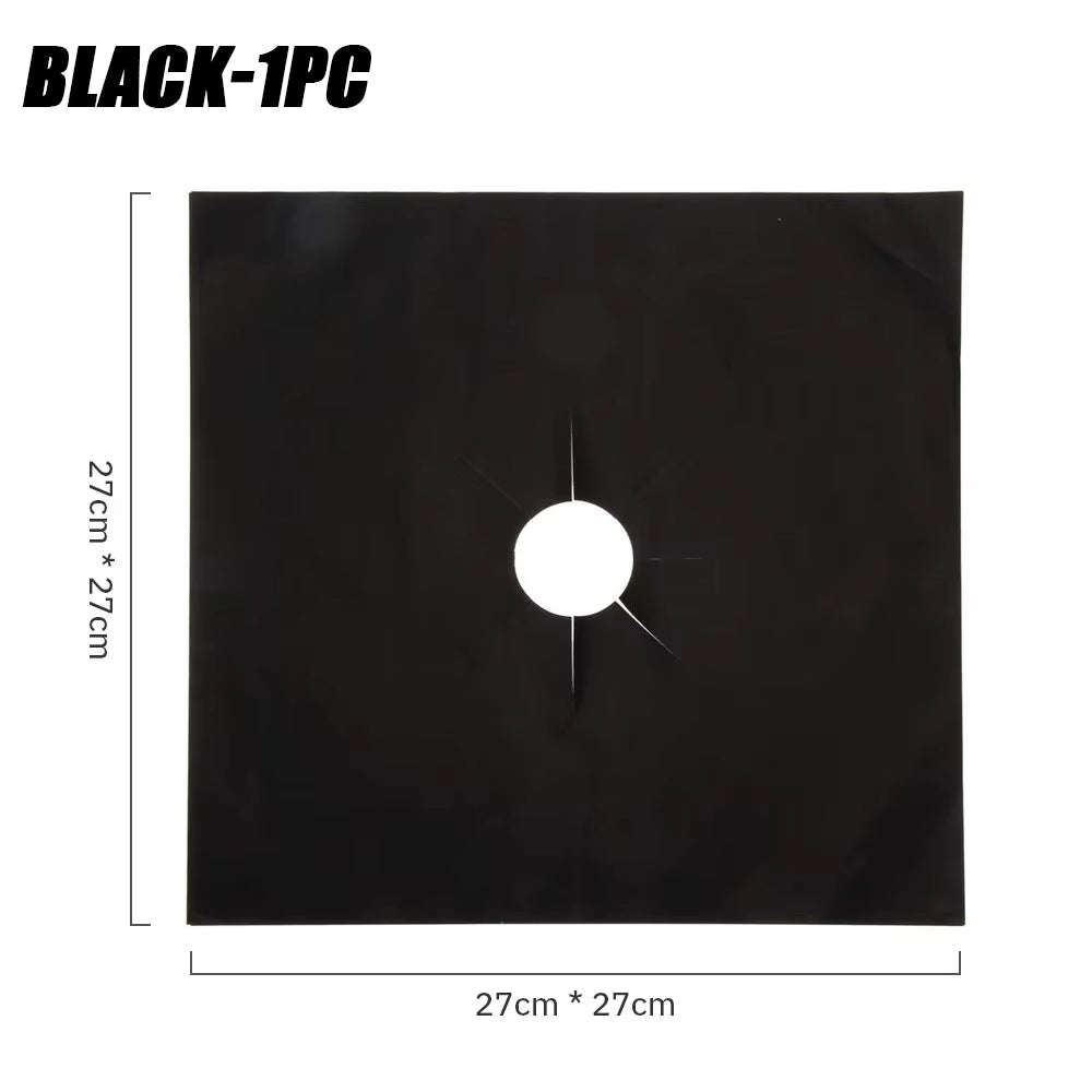 5/15PCS Dirt-Resistant Heat Resistant Non-Stick Protective Gas Stove Pad Non-Stick Reusable Scratch Protector Pads