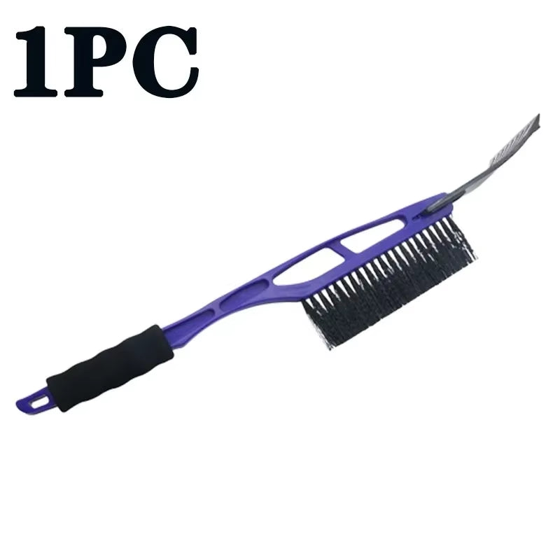 Snow Removal Shovel for Automobile Multi-Function Two-In-One Ice Removal Shovel Scraping Snow Shovel Winter Snow Removal Tools