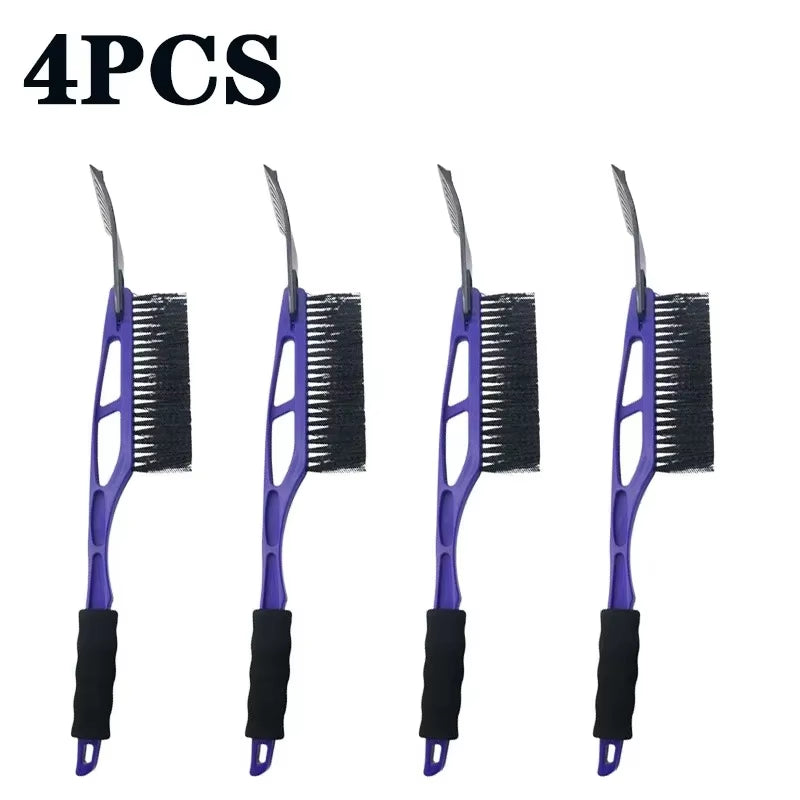 Snow Removal Shovel for Automobile Multi-Function Two-In-One Ice Removal Shovel Scraping Snow Shovel Winter Snow Removal Tools