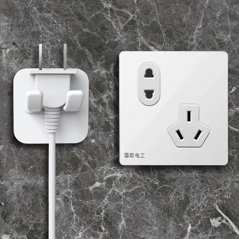 Organizer Pencil Cases 1/5PCS Hook Organizers Flush-Free Hooks Plug Socket Storage Home and Power Rack Bathroom Decoration Items