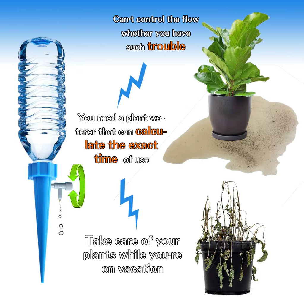Self Watering Kits Waterers Drip Irrigation Indoor Plant Watering Device Gardening Flowers and Plants Automatic Waterer Gadgets