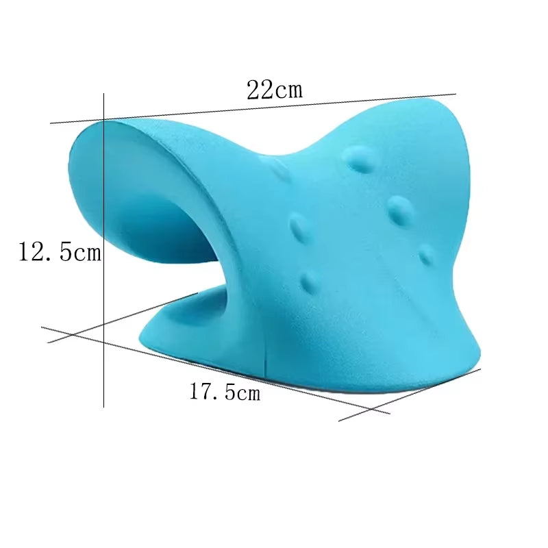 Shoulder Massage Pillow Training Cervical Spine Stretcher Gym Equipment Spinal Braces Workout Excercise Accessories Portable